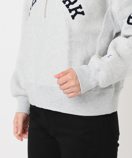 セール】Champion/チャンピオン REVERSE WEAVE HALF ZIP スウェット
