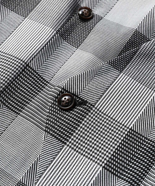 Cloudstyle（クラウドスタイル）の「【Cloudstyle】チェック柄 ダブルブレスト スーツベスト ジレ（スーツベスト・メンズ・ブラウン/ネイビー/ブラック・LARGE/X-LARGE/MEDIUM/SMALL）」の12枚目の写真