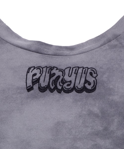 PUNYUS（プニュズ）の「Toxicタイダイ柄Ｔシャツ（Tシャツ/カットソー・レディース・ブラック/イエロー/パープル・3/4）」の16枚目の写真