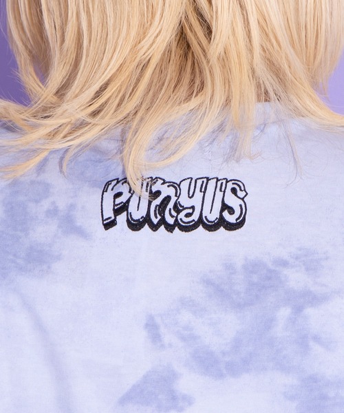 PUNYUS(プニュズ)の「Toxicタイダイ柄Tシャツ(Tシャツ/カットソー・レディース・ブラック/イエロー/パープル・3/4)」の21枚目の写真