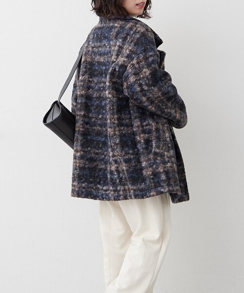 リングジャケット　チェック柄 テーラードジャケット RING JACKET チェック柄 テーラードジャケット