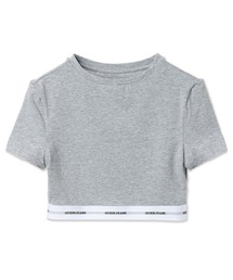 GUESS JEANS | GUESS JEANS/ゲスジーンズ/CROP SS TOP(Tシャツ/カットソー)