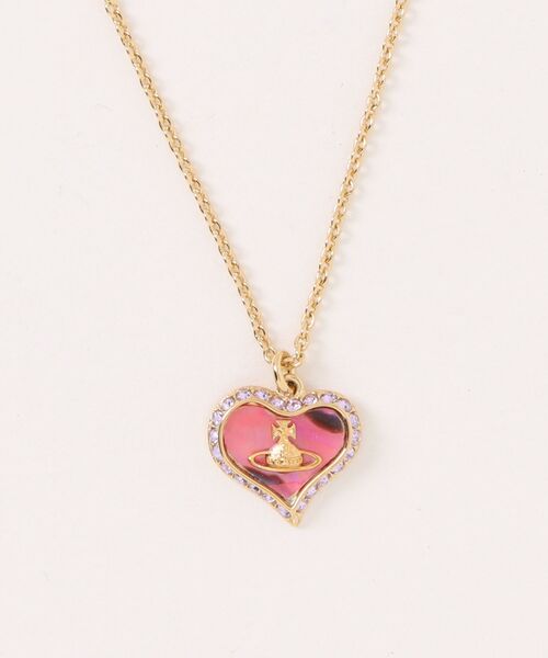 Vivienne Westwood(ヴィヴィアンウエストウッド)の「IM PETRA PENDANT(ネックレス・レディース・ピンク系その他/シルバー系その他/ブルー系その他・FREE)」の1枚目の写真