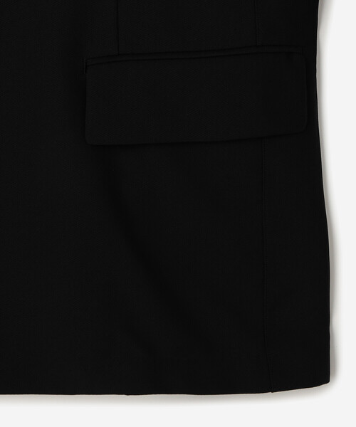 Bshop(ビショップ)の「078 CITE | キュプラバランサー 2Bジャケット MEN(テーラードジャケット・メンズ・ブラック・M/L)」の5枚目の写真
