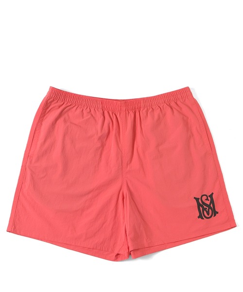 MFC STORE（エムエフシーストア）の「MFC STORE MS LOGO SHORT PANTS（その他パンツ・メンズ・ネイビー系/オレンジ系その他/ブラック/ブラウン系その他/イエロー/グリーン系その他/コーラルピンク・S/M/L/XL）」の6枚目の写真
