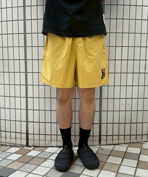 MFC STORE（エムエフシーストア）の「MFC STORE MS LOGO SHORT PANTS（その他パンツ・メンズ・ネイビー系/オレンジ系その他/ブラック/ブラウン系その他/イエロー/グリーン系その他/コーラルピンク・S/M/L/XL）」の17枚目の写真