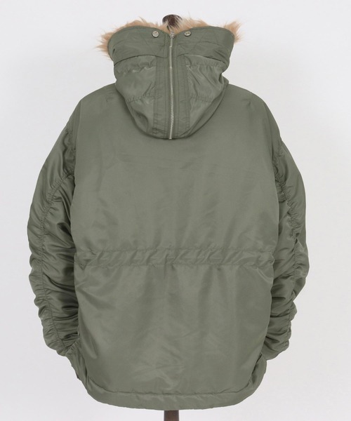 ADAM PATEK(アダムパテック)の「mj11053-N-2.5B jacket ミリタリーブルゾン(AP2523011)(ミリタリージャケット・メンズ・ブラック/オリーブ・1/2)」の15枚目の写真