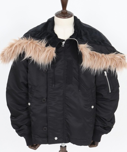 ADAM PATEK(アダムパテック)の「mj11053-N-2.5B jacket ミリタリーブルゾン(AP2523011)(ミリタリージャケット・メンズ・ブラック/オリーブ・1/2)」の21枚目の写真