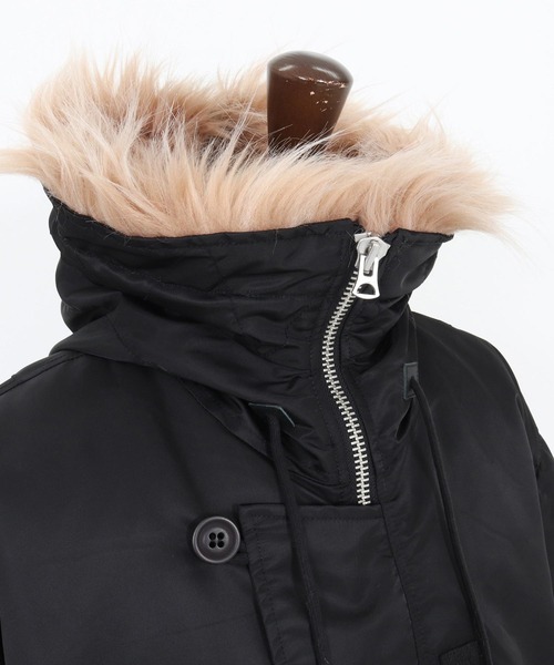 ADAM PATEK(アダムパテック)の「mj11053-N-2.5B jacket ミリタリーブルゾン(AP2523011)(ミリタリージャケット・メンズ・ブラック/オリーブ・1/2)」の22枚目の写真
