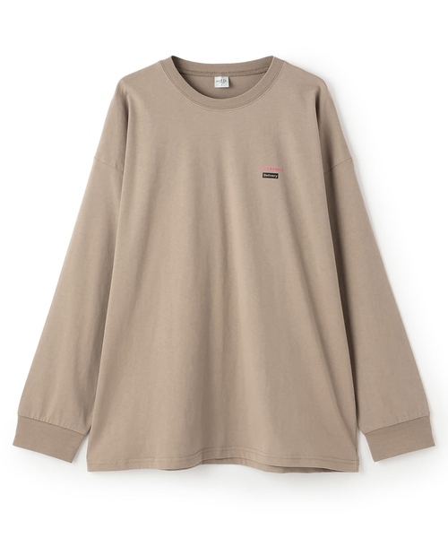 and D. petit main(アンドディープティマイン)の「【親子リンク】【DAD】OFUZAKE柄ロンT(Tシャツ/カットソー・メンズ・ベージュ系その他/グリーン/ホワイト・F)」の2枚目の写真