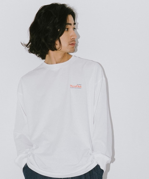 and D. petit main(アンドディープティマイン)の「【親子リンク】【DAD】OFUZAKE柄ロンT(Tシャツ/カットソー・メンズ・ベージュ系その他/グリーン/ホワイト・F)」の9枚目の写真