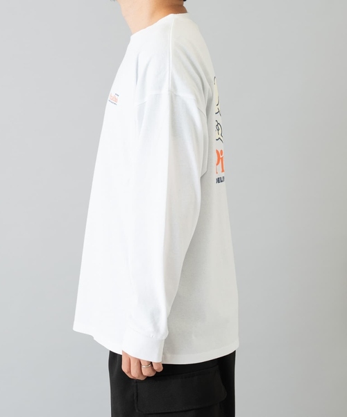 and D. petit main(アンドディープティマイン)の「【親子リンク】【DAD】OFUZAKE柄ロンT(Tシャツ/カットソー・メンズ・ベージュ系その他/グリーン/ホワイト・F)」の14枚目の写真