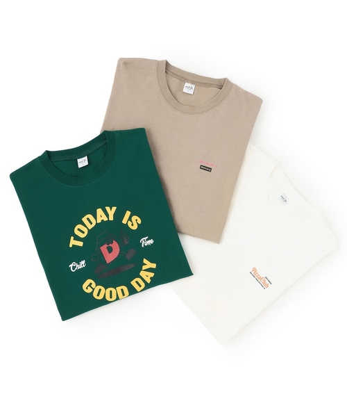 and D. petit main(アンドディープティマイン)の「【親子リンク】【DAD】OFUZAKE柄ロンT(Tシャツ/カットソー・メンズ・ベージュ系その他/グリーン/ホワイト・F)」の16枚目の写真