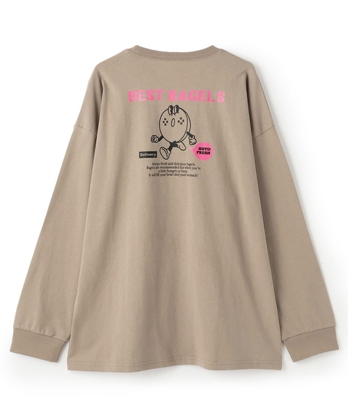 and D. petit main(アンドディープティマイン)の「【親子リンク】【DAD】OFUZAKE柄ロンT(Tシャツ/カットソー・メンズ・ベージュ系その他/グリーン/ホワイト・F)」の21枚目の写真