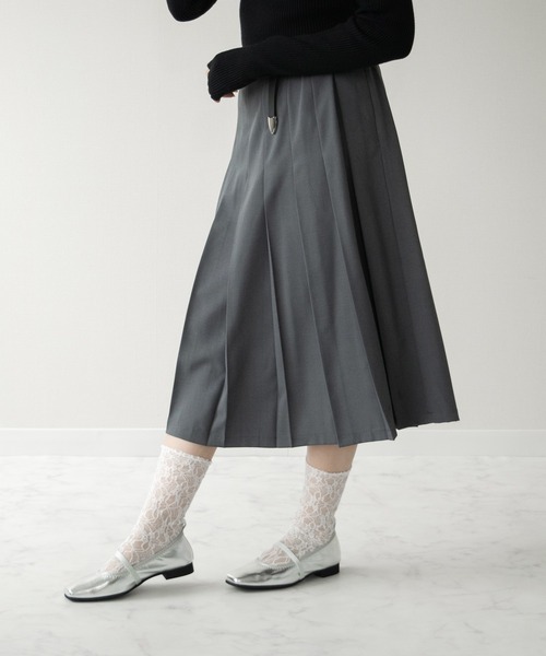 Bridget Birkin（ブリジットバーキン）の「【Bridget Birkin】エラスティックバンドスクエアバレエシューズ(551546)（バレエシューズ・レディース・ゴールド/ブラック/シルバー・22.5/23/23.5/24/24.5）」の13枚目の写真