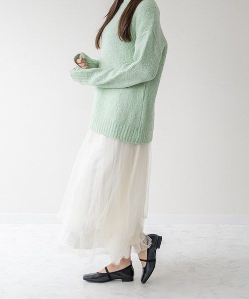 Bridget Birkin（ブリジットバーキン）の「【Bridget Birkin】エラスティックバンドスクエアバレエシューズ(551546)（バレエシューズ・レディース・ゴールド/ブラック/シルバー・22.5/23/23.5/24/24.5）」の12枚目の写真