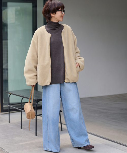 WEB限定》リバーシブルボアブルゾン（ブルゾン）｜JOURNAL STANDARD