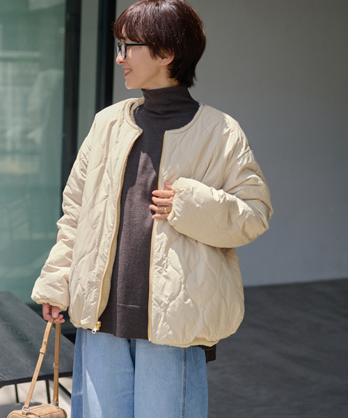 WEB限定》リバーシブルボアブルゾン（ブルゾン）｜JOURNAL STANDARD