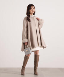 PROPORTION BODY DRESSING | イレヘムミドル丈コート / 1215252003(ノーカラーコート)