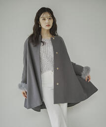 PROPORTION BODY DRESSING(プロポーションボディドレッシング)のイレヘムミドル丈コート / 1215252003(ノーカラーコート)