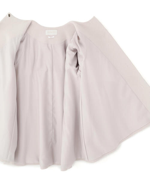 PROPORTION BODY DRESSING(プロポーションボディドレッシング)の「イレヘムミドル丈コート / 1215252003(ノーカラーコート・レディース・ダークグレー/ベージュ/グレー・MEDIUM/SMALL)」の16枚目の写真