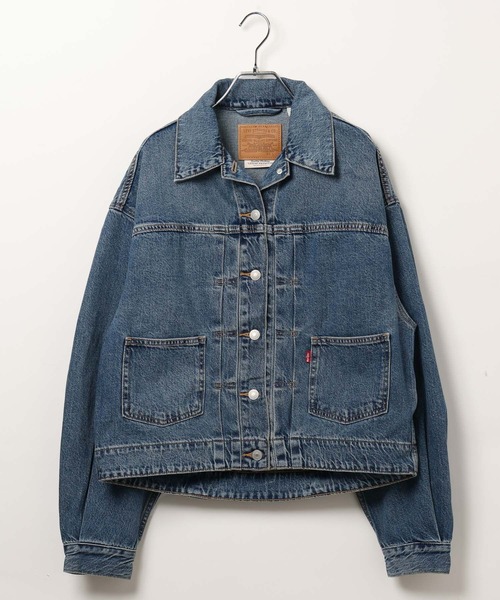 Levi's（リーバイス）の「【Levi's(R)（リーバイス(R)）】BALLON TRCKER（デニムジャケット・レディース・インディゴブルー・FREE）」の2枚目の写真
