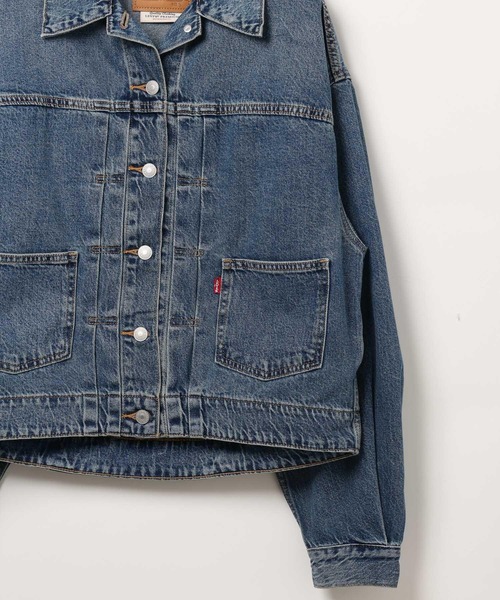 Levi's（リーバイス）の「【Levi's(R)（リーバイス(R)）】BALLON TRCKER（デニムジャケット・レディース・インディゴブルー・FREE）」の5枚目の写真
