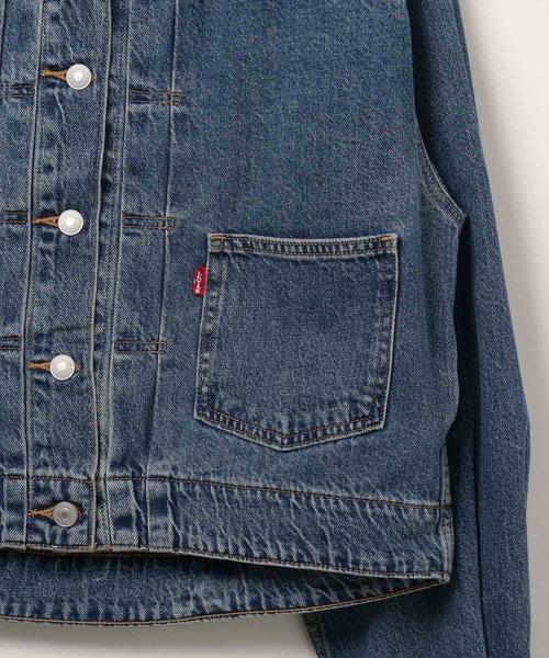 Levi's（リーバイス）の「【Levi's(R)（リーバイス(R)）】BALLON TRCKER（デニムジャケット・レディース・インディゴブルー・FREE）」の6枚目の写真