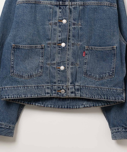 Levi's（リーバイス）の「【Levi's(R)（リーバイス(R)）】BALLON TRCKER（デニムジャケット・レディース・インディゴブルー・FREE）」の7枚目の写真