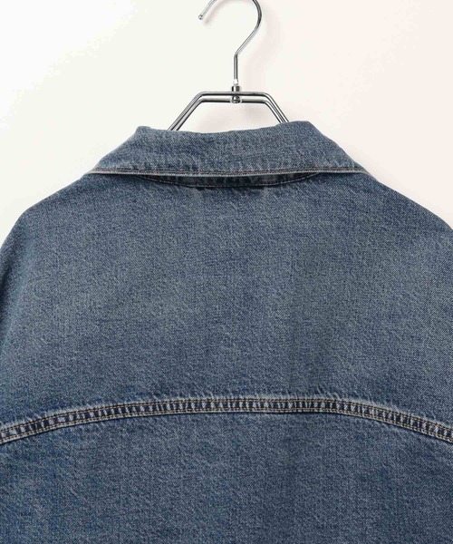 Levi's（リーバイス）の「【Levi's(R)（リーバイス(R)）】BALLON TRCKER（デニムジャケット・レディース・インディゴブルー・FREE）」の8枚目の写真