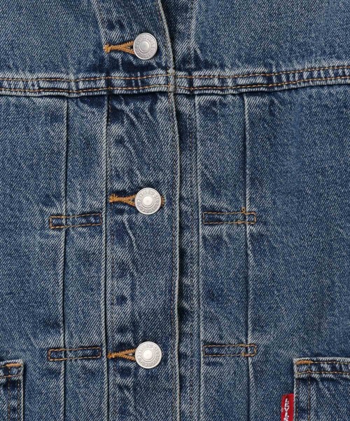 Levi's（リーバイス）の「【Levi's(R)（リーバイス(R)）】BALLON TRCKER（デニムジャケット・レディース・インディゴブルー・FREE）」の10枚目の写真