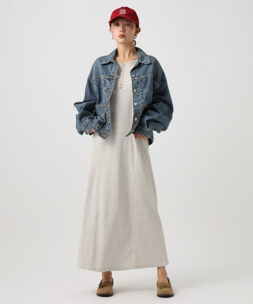 Levi's（リーバイス）の「【Levi's(R)（リーバイス(R)）】BALLON TRCKER（デニムジャケット・レディース・インディゴブルー・FREE）」の15枚目の写真
