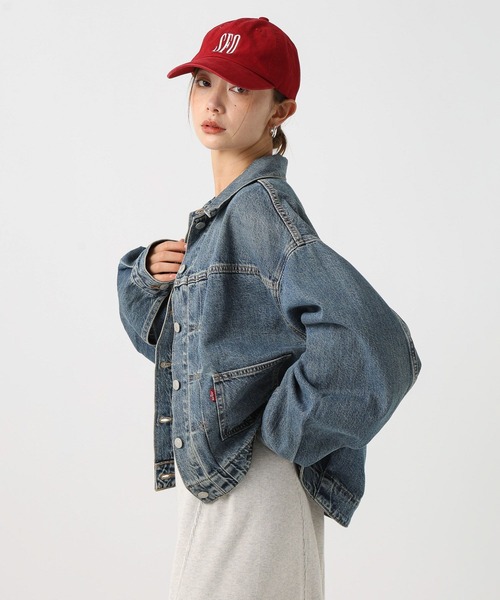 Levi's（リーバイス）の「【Levi's(R)（リーバイス(R)）】BALLON TRCKER（デニムジャケット・レディース・インディゴブルー・FREE）」の13枚目の写真