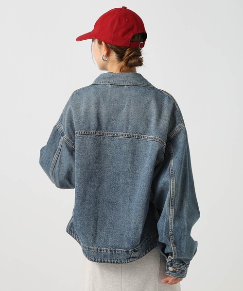 Levi's（リーバイス）の「【Levi's(R)（リーバイス(R)）】BALLON TRCKER（デニムジャケット・レディース・インディゴブルー・FREE）」の14枚目の写真
