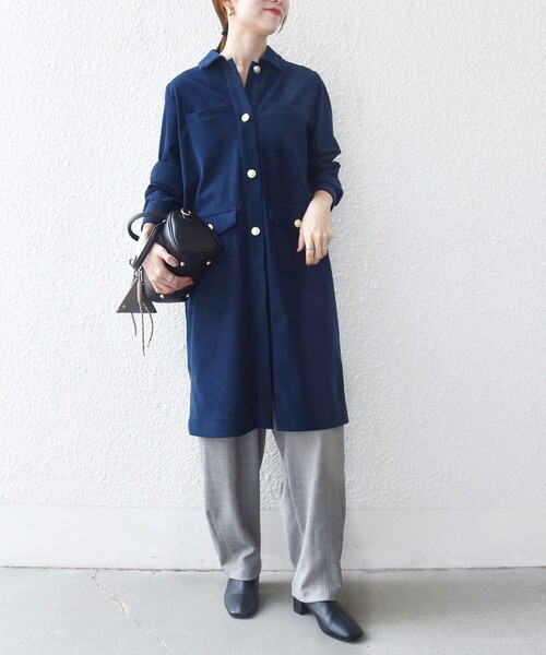 セール】SHIPS any:〈手洗い可能〉コーデュロイ シャツ ジャケット