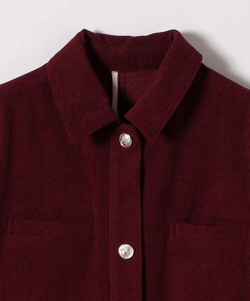 セール】SHIPS any:〈手洗い可能〉コーデュロイ シャツ ジャケット