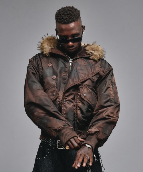 N-2B ボンバージャケット MA-1 フライトジャケット　復刻　フェード Faded N2B Flight Jacket / フェードN2Bフライトジャケット