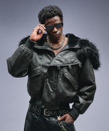 ANDER HUNK | Faded N2B Flight Jacket / フェードN2Bフライトジャケット(ブルゾン)