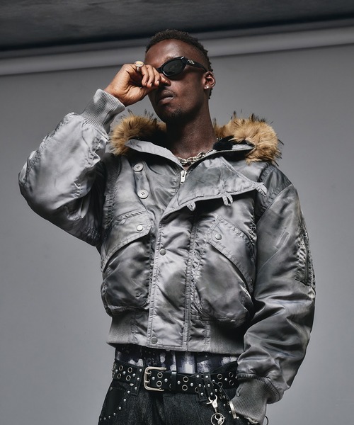 ANDER HUNK（アンダーハンク）の「Faded N2B Flight Jacket / フェード