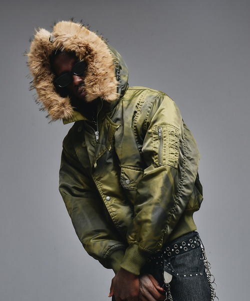 アンビー フードジャケット N2B ENVYM フライトジャケット アンビー フードジャケット N2B ENVYM フライトジャケット 楽天