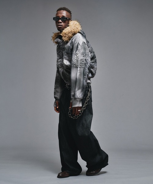 ANDER HUNK（アンダーハンク）の「Faded N2B Flight Jacket / フェード