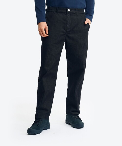 AIGLE（エーグル）の「ECO LYCRA  デニムパンツ（デニムパンツ・メンズ・ブルー/ブラック・42/38/40）」の2枚目の写真