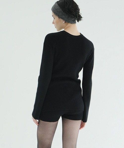 セール】W FACE KNIT MINI ONEPIECE（ワンピース）｜CLANE（クラネ）の