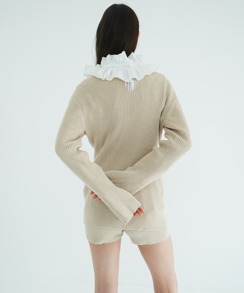 セール】W FACE KNIT MINI ONEPIECE（ワンピース）｜CLANE（クラネ）の
