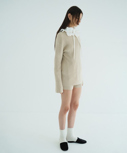 ワンピース CLANE W FACE KNIT MINI ONEPIECE セール】W FACE KNIT MINI ONEPIECE（ワンピース）｜CLANE（クラネ）の