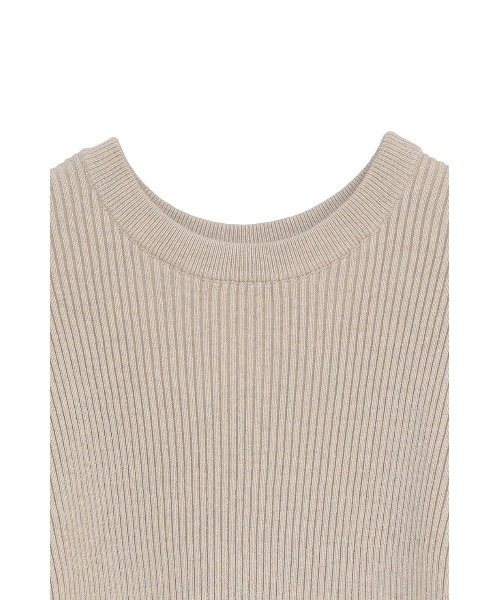 W FACE KNIT MINI ONEPIECE（ワンピース）｜CLANE（クラネ）の