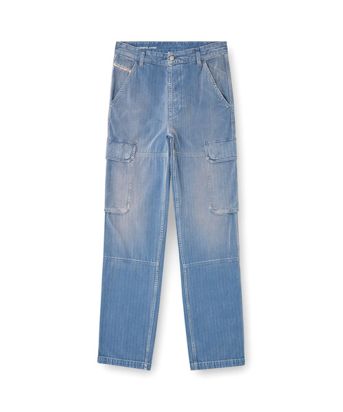 DIESEL(ディーゼル)の「メンズ デニムパンツ REGULAR D-UTY-CARGO L.30(デニムパンツ・メンズ・インディゴブルー・28inch/26inch/30inch/32inch/34inch)」の5枚目の写真
