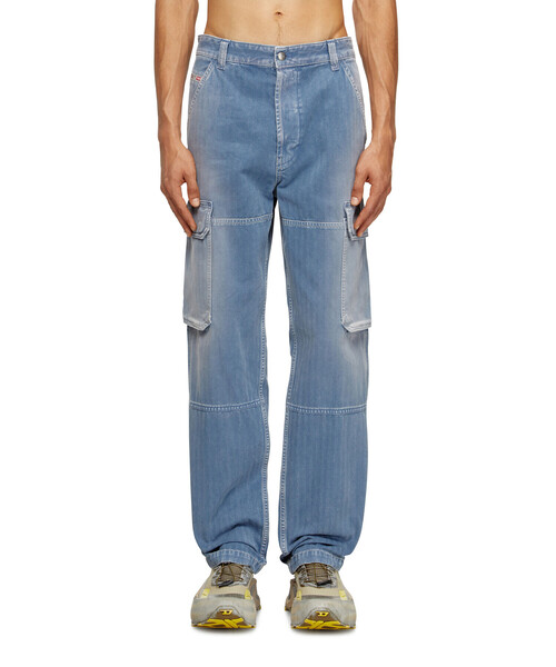 DIESEL(ディーゼル)の「メンズ デニムパンツ REGULAR D-UTY-CARGO L.30(デニムパンツ・メンズ・インディゴブルー・28inch/26inch/30inch/32inch/34inch)」の6枚目の写真