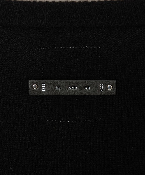 CRIMIE（クライミー）の「YAK CREW NECK KNIT SWEATER（ニット/セーター・メンズ・ブラック・L/XL）」の5枚目の写真