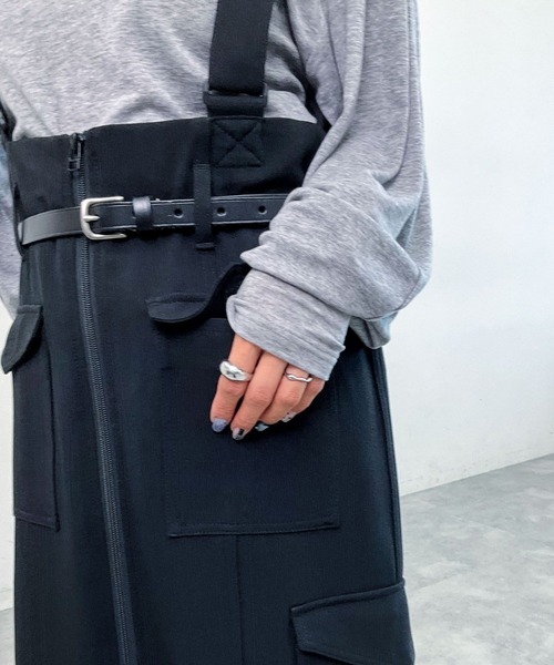 niko and...（ニコアンド）の「【MODE NORM CORE】 ウール混マトンスリーブプルオーバー（Tシャツ/カットソー・レディース・ブラック/チャコール/ライトグレー・LARGE/MEDIUM）」の11枚目の写真